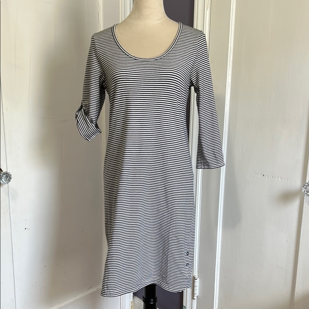 J. Jill Pima cotton Striped Dress